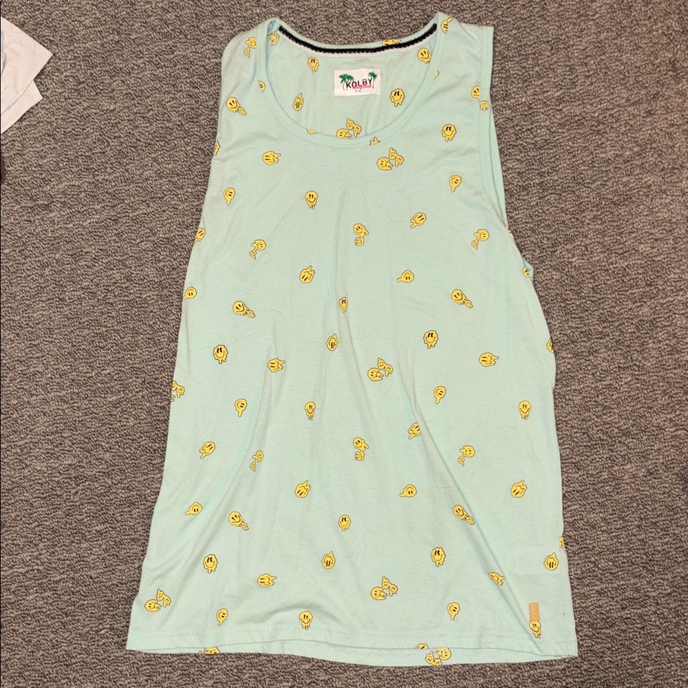 KOLBY SCATTER PRINT TANK TOP